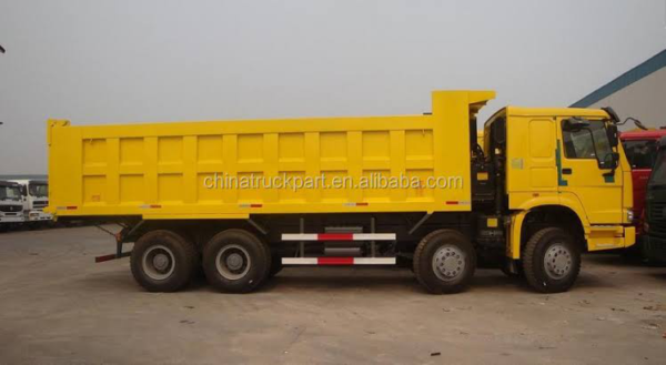 12 wheel sinotruk howo dump truck